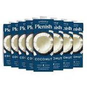 RRP £968 (Approx. Count 60) spW54d4675T 58 x Plenish Organic Unsweetened Coconut Milk (8 x 1
