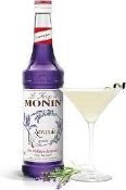 RRP £875 (Approx. Count 85)  spW48X2480x 55 x MONIN Premium Lavender Syrup 700ml for Cocktails and