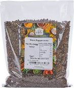 RRP £3659 (Approx. Count 466) spW64N4549k 431 x Old India Black Peppercorns 750 g - BBE (28/08/2023)
