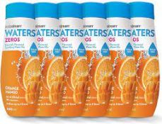 RRP £505 (Approx Count 38)spW57m3735b 19 x SodaStream Zeros Orange and Mango Syrup(BBE 11/07/23)  17