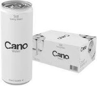 RRP £832 (approx count 62) spW48X2485M 61 x CanO Water Still Water Cans in Multipacks, Natural