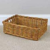 RRP £200 Boxed & Unboxed Items Including Assorted House Items Including- Wicker Storage Basket(Cr2)
