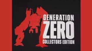 RRP £225 Brand New X3 Generation Zero Collectors Edition