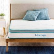 RRP £120 Brand New Boxed Linen Spa Inner Spring Mattress