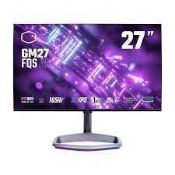 RRP £250 Brand New 27" Flat Cooler Master Gaming Monitor