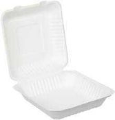 RRP £150 Brand New X2 Items Including Amazon Bagged Compostable Take Out Food Container Pack Of 100