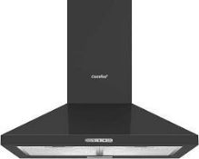 RRP £100 Boxed Comfee Cooker Hood In Black, Kwh-Pyra17B-60(Cr2)