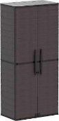 RRP £175 Brand New Duramax Vertical Storage Cabinet In Grey