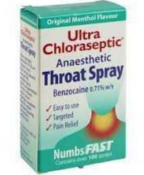 RRP £100 Brand New Chloraseptic Throat Spray Approx 20