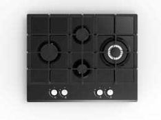 RRP £280 Boxed Glass Hob (Cr2)