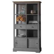 RRP £680 Cookham Display Unit In Grey (Cr2)