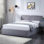 RRP £700 Boxed Bailey King-size Ottoman Bed(Cr1)