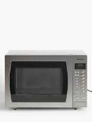 RRP £230 Unboxed X3 Items Including John Lewis Microwave (Cr2)
