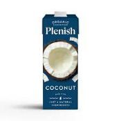 RRP £968 (Approx. Count 60) spW54d4675T 58 x Plenish Organic Unsweetened Coconut Milk (8 x 1