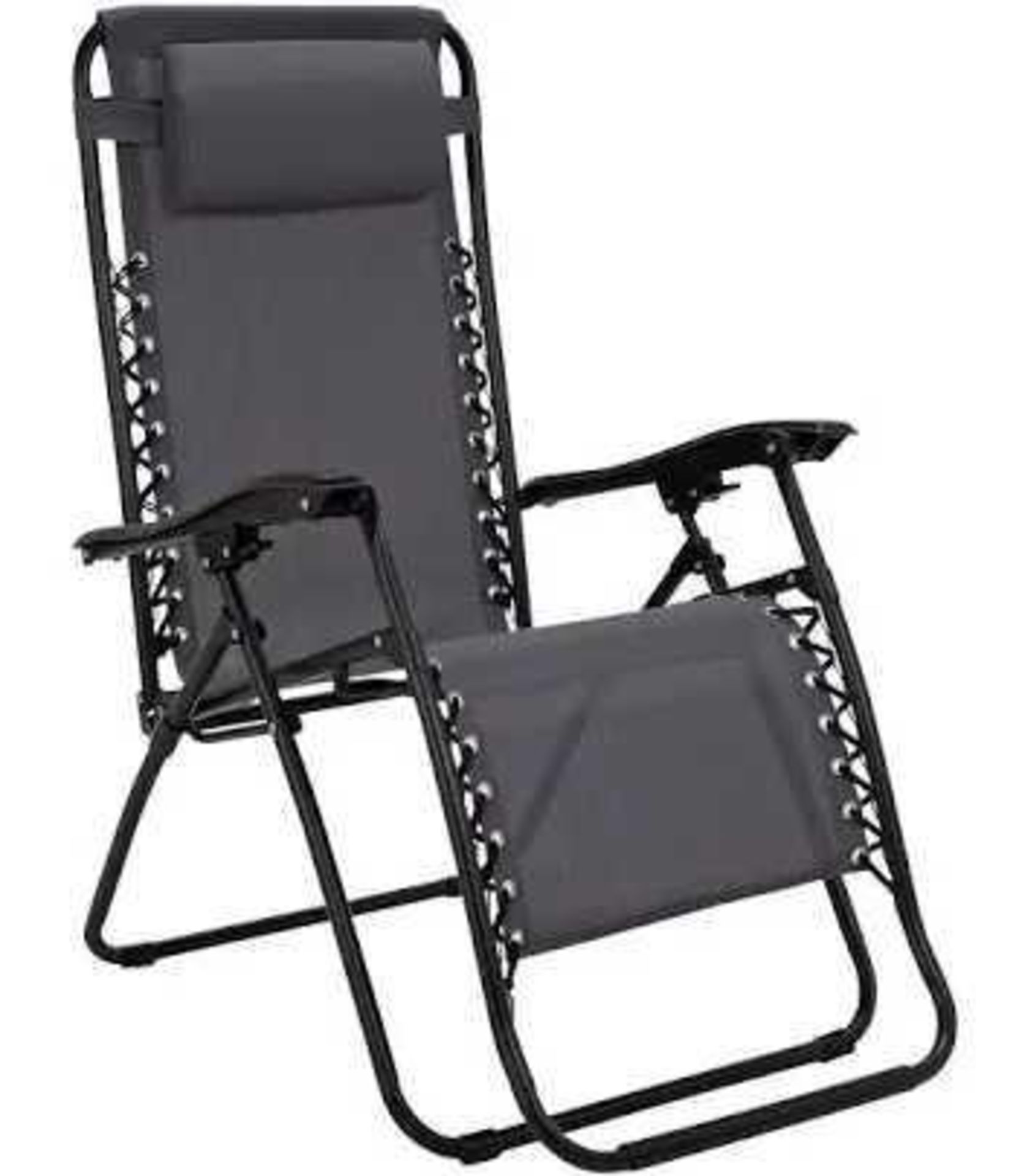 RRP £140 X2 Brand New Boxed Amazon Basics Zero Gravity Chair