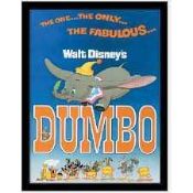 RRP £200 Brand New Assorted Framed Pictures Including Disney's Dumbo