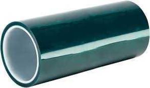 RRP £1000 Tapecase Green Polyester Tape With Liner 52.5X72 Yds(Cr1)