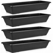 RRP £150 Unboxed X10Plastic Planters