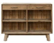 RRP £480 Antique Look Orchard Console Sideboard Wood Finish(Cr2)