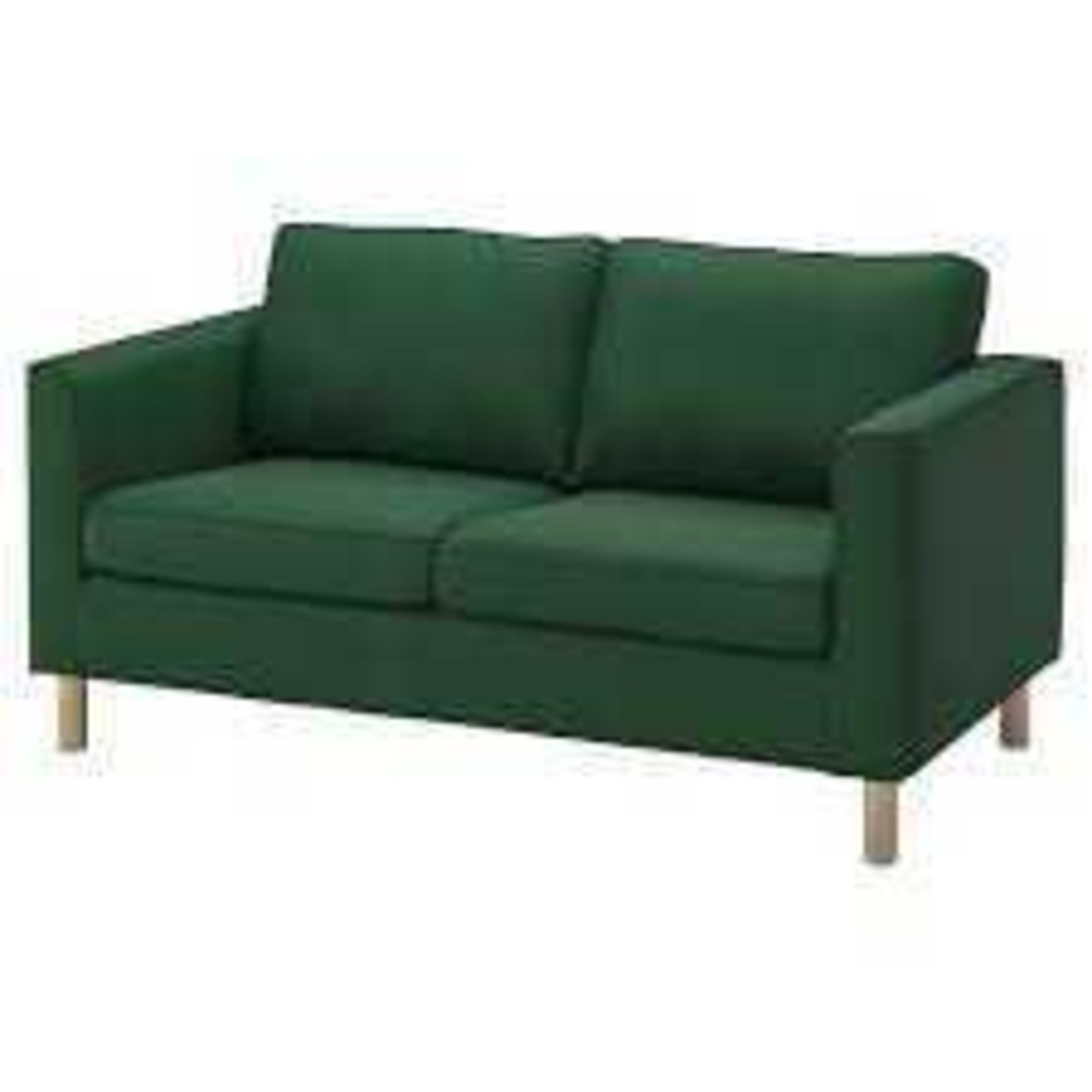 RRP £700 Ex Display Emerald Green 2 Seater Sofa