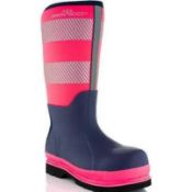 RRP £100 Brand New Boxed Bright boot Safety Wellies
