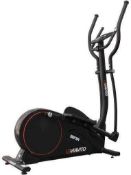 RRP £330 Viavi to Sina Elliptical Cross Trainer, Black & Red(Cr2)(