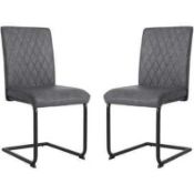 RRP £175 Boxed Allen port Industrial Dining Chair(Cr2)