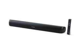 RRP £220 Boxed Lot To Contain X2 Sharp Soundbars (Cr2)