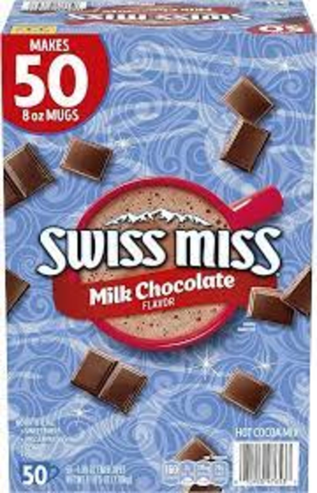 RRP £1785 (approx count 114) (I9) spSKJ31MKb6 3 Anbobo Swiss Miss Milk Chocolate Hot Cocoa Drink Mix