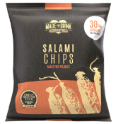 RRP £1271 (Approx Count 107) spW32z5096M 104 x Made For Drink Salami Chips - BBE (31/05/2023) 2 x