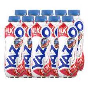 RRP £1507 (Approx. Count 143) (I2) spW63a2006A 3 x YAZOO Strawberry Milkshake Milk Drink 400ml (Pack