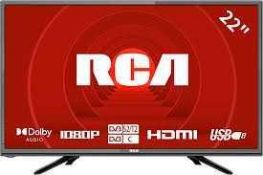 RRP £170 Boxed Rca 22" Tv (Cr2)