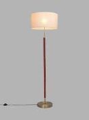 RRP £125 Boxed John Lewis Hamilton Floor Lamp (Cr2)