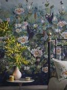 RRP £150 Unboxed X3 Items Including X2 Assorted Wallpapers Including Wedgwood Wallpaper(Cr3)
