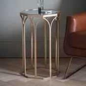 RRP £120 Packaged Canterbury Side Table, Bronze(Cr2)