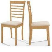 RRP £120 Boxed Ledbury One Pair Of Dining Chair (Cr2)