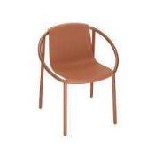 RRP £180 Unboxed Umbra Ringo Chairs In Orange (Cr2)