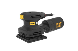 RRP £45 Brand New Boxed Cat 1/4 Sheet Palm Sander 240W (S)