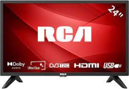 RRP £775 Lot To Contain Assorted TVs Including 24 Inch Rca TV (In Need Of Attention), 50 Inch LG