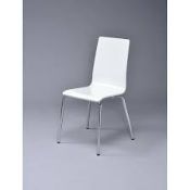 RRP £175 Boxed X2 Items Including Penkridge Dining Chair In White(Cr2)