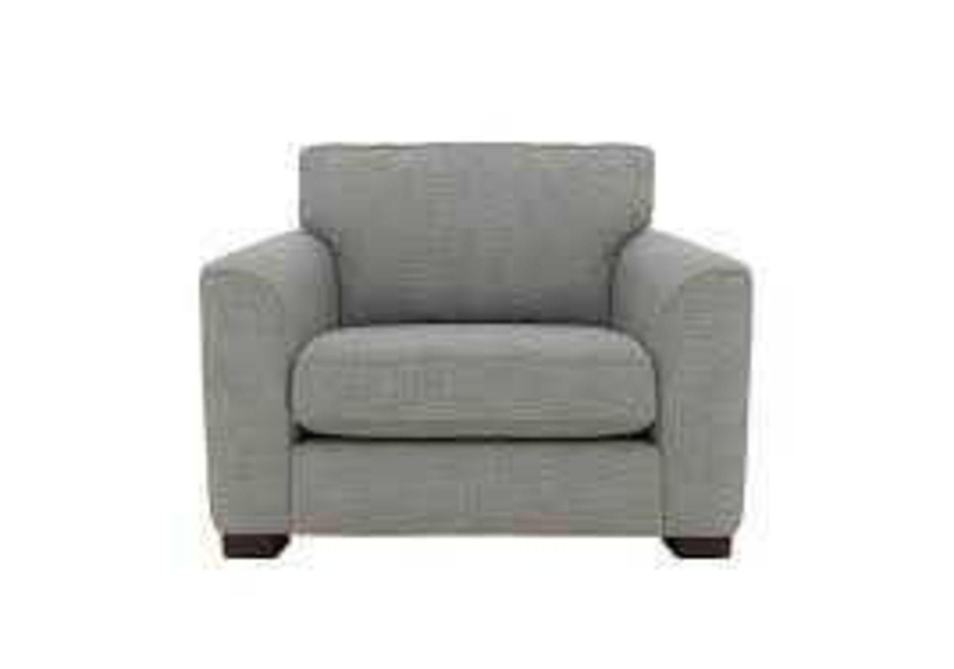 RRP £300 Large Grey Armchair (Cr2)