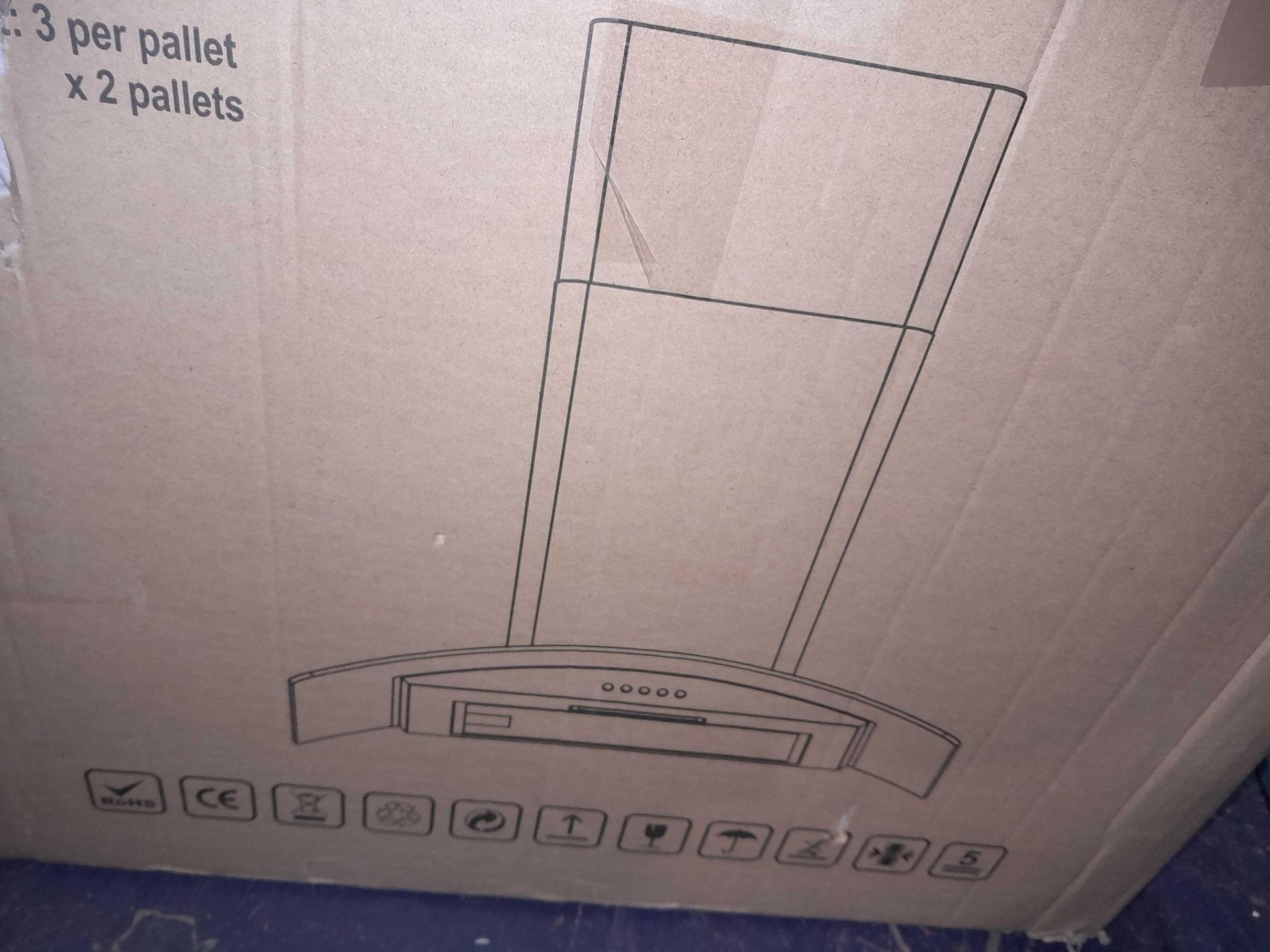 RRP £130 Boxed Chimney Cooker Hood(Cr2) - Image 2 of 2