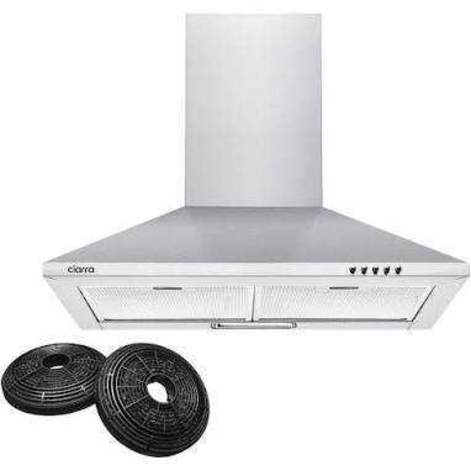 RRP £130 Boxed Chimney Cooker Hood(Cr2)