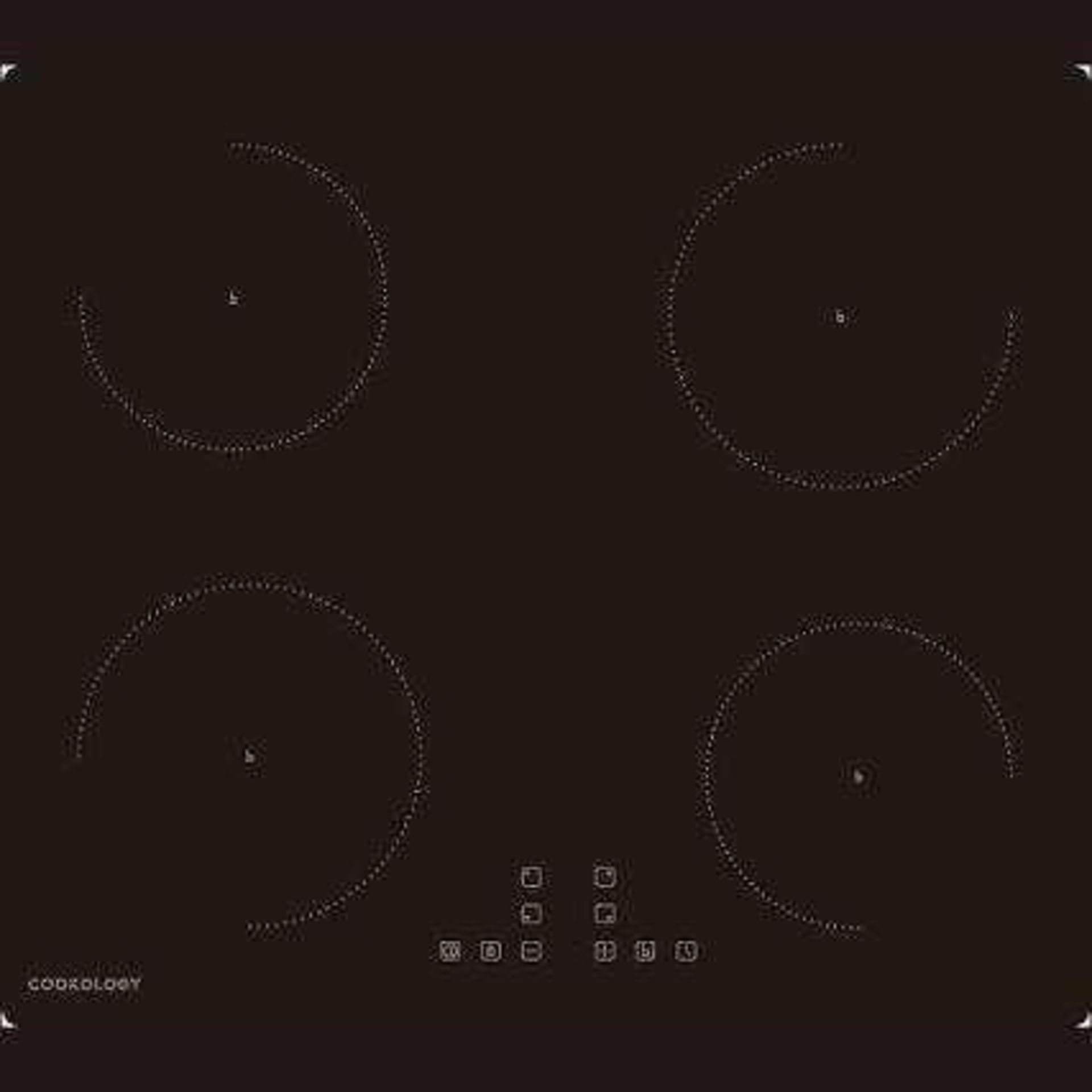 RRP £210 Boxed Induction Hob In Black(Cr2)