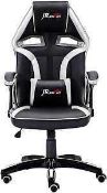 RRP £180 Unboxed Jd Ergonomic Gaming Chair(Cr2)