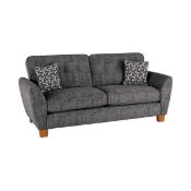 RRP £550 2 Seater Charcoal Sofa (Cr2)