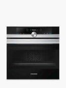 RRP £1000 Unboxed Siemens Cm633Gbs1B Built-In Compact Oven(Cr3)