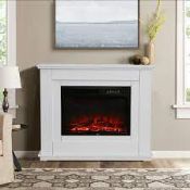 RRP £245 Boxed Oliver Foundstone 100Cm Fireplace Heater(Cr2)