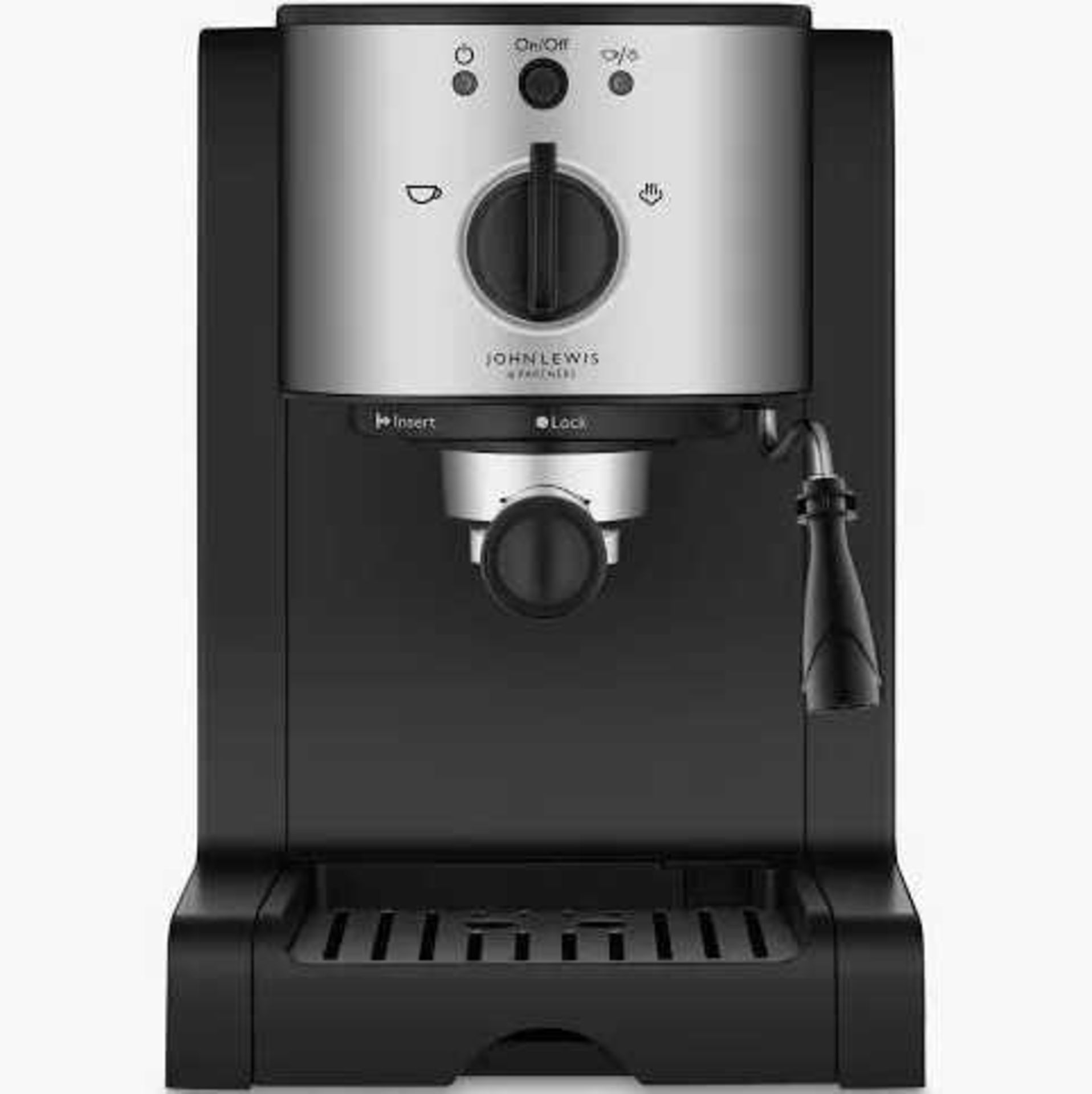 RRP £170 Unboxed X3 Items Including John Lewis Coffee Machine(Cr2) - Image 2 of 3