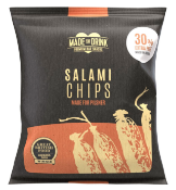 RRP £1271 (Approx Count 107) spW32z5096M 104 x Made For Drink Salami Chips - BBE (31/05/2023) 2 x